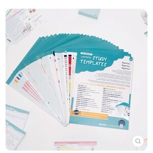Nurse in the Making Laminated Study Templates